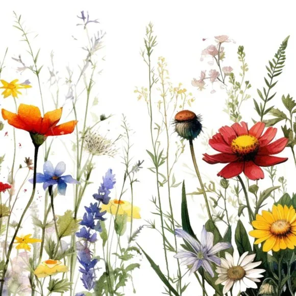 Floral Ceramic Coffee Mug, Flower Patten Tea Cup, Vintage Floral Coffee Mug - Picture 2 of 5